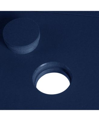 Kids 24" Wide HDPE Plastic Childrens Square Dinner Table