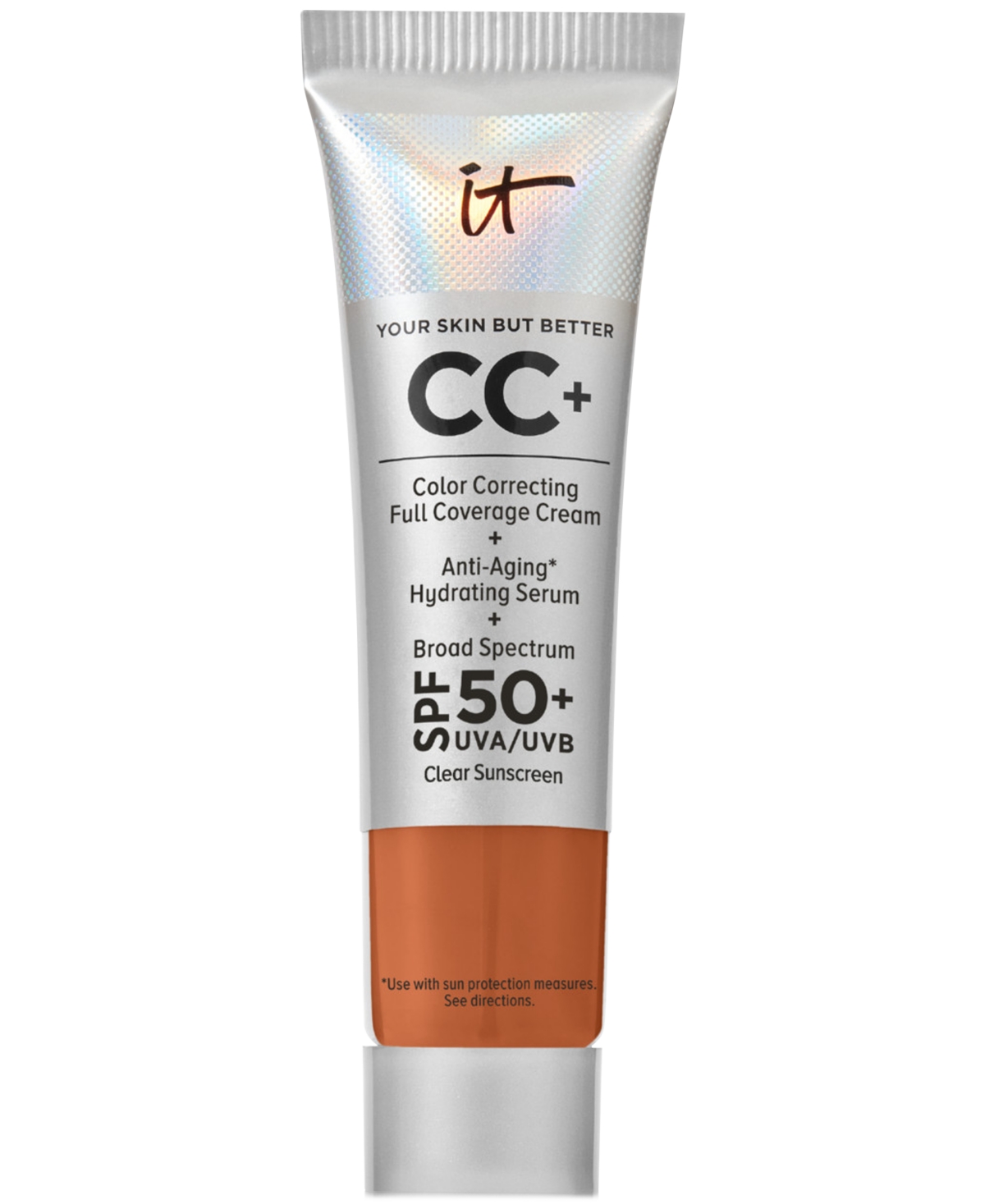 It Cosmetics Cc+ Cream With Spf 50+ Travel Size In Rich Cool
