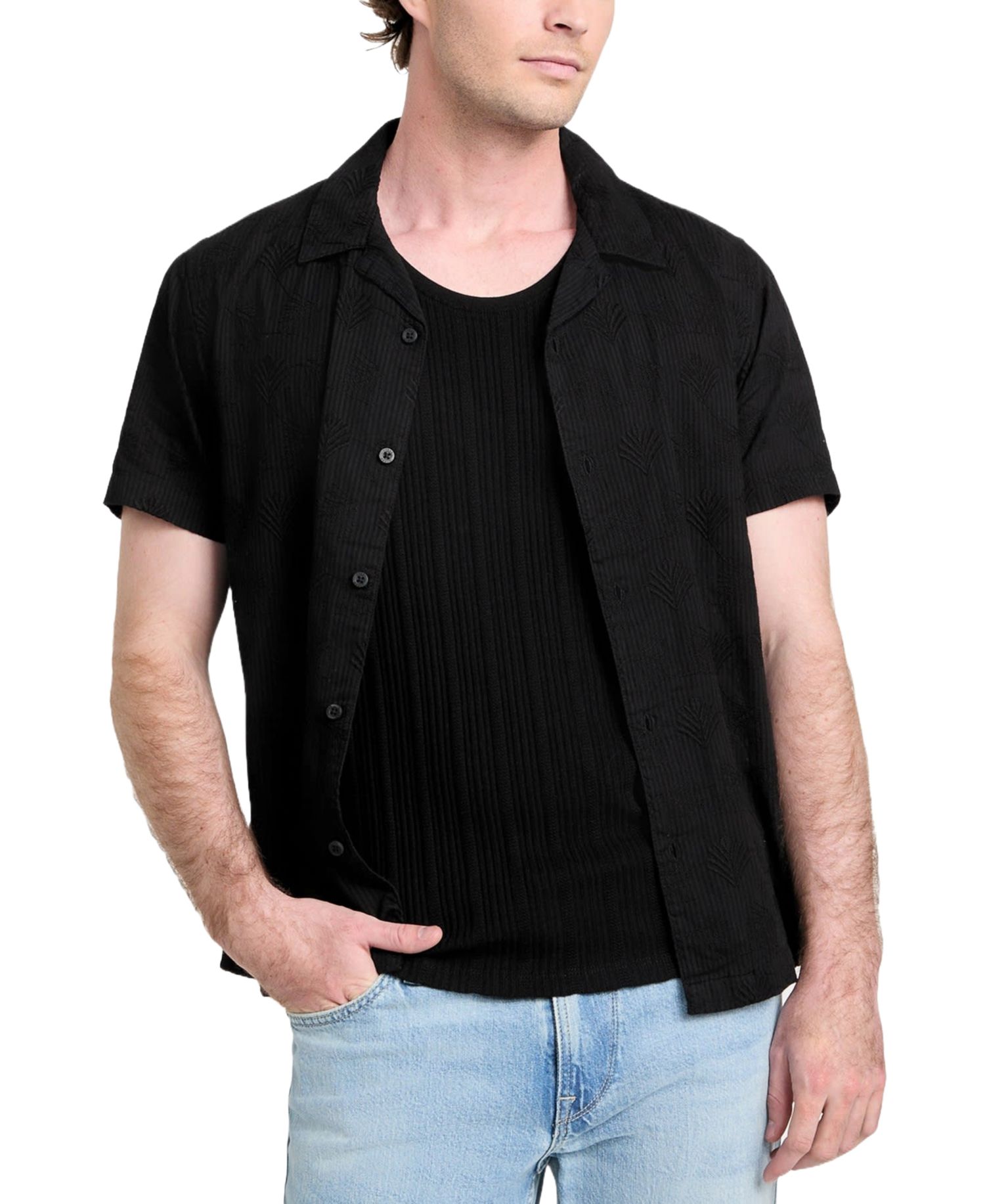 Men's Regular-Fit Dobby Shirt