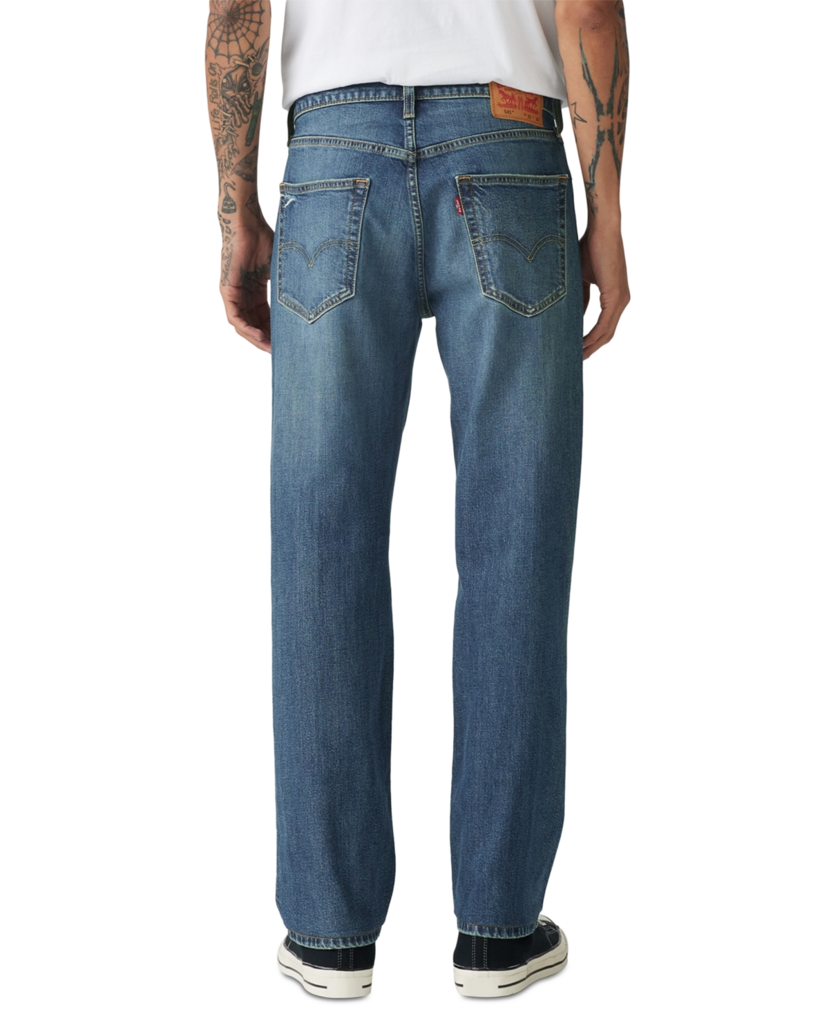 Levi's Men's 541 Athletic Taper Fit Stretch Jeans In Blue