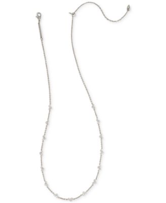 2-Pc. Set Pav&eacute; Heart 19" Necklaces