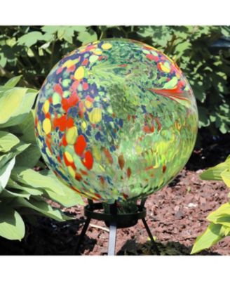 Gazing Globe Glass Garden Ball for Lawn, Patio or Indoors - 10" Diameter