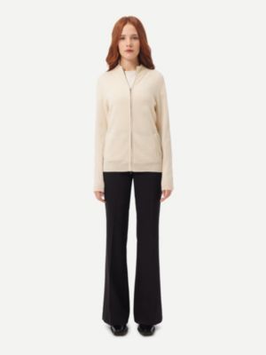 Women's Full-Zip Cashmere Cardigan