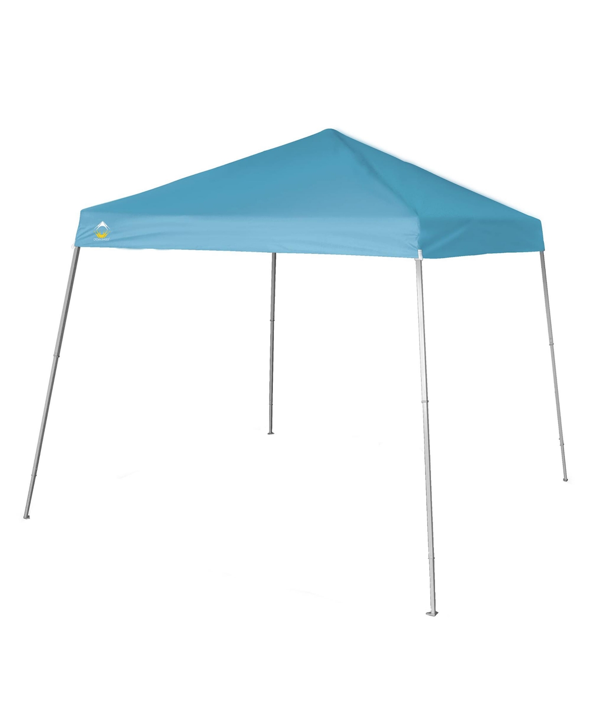 10' x 10' Base 8' x 8' Top Instant Pop Up Canopy w/Carry Bag, Cyan - Cyan