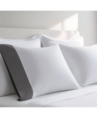 Long Staple Cotton 2 Piece Cuff Pillowcase Set