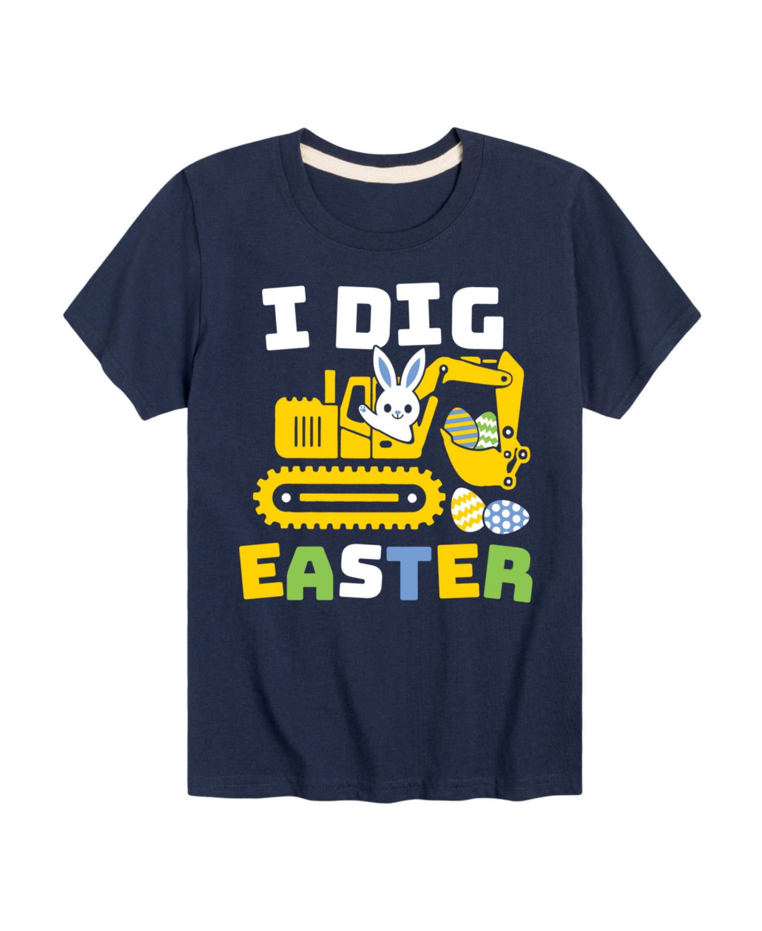 Big Boys I Dig Easter Graphic T-Shirt