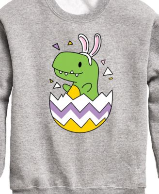 Big Boys Happy Easter Dino Egg Graphic Fleece Sweatshirt