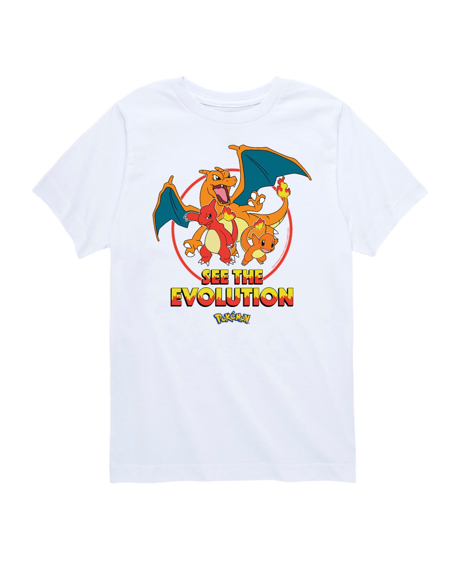Pok&eacute;mon Big Boys See The Evolution Graphic T-Shirt