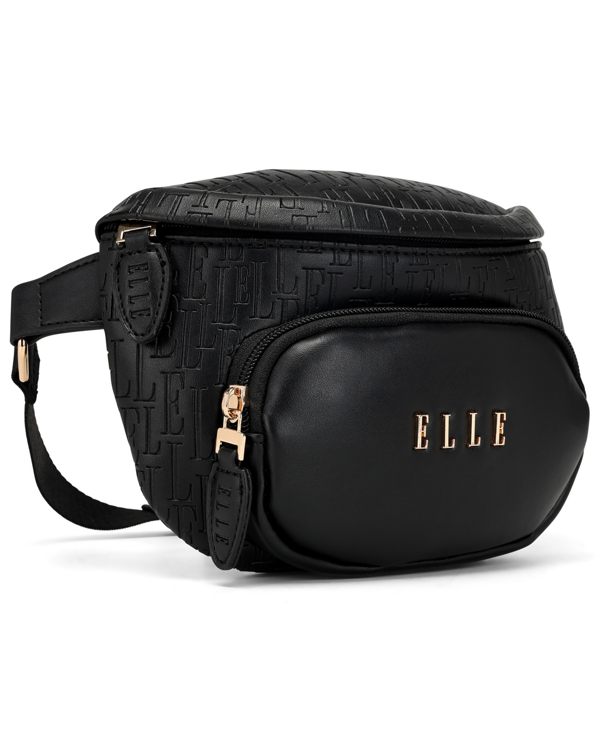 Elle Wayfarer 1.8 Liters Monogram Sling Bag In Black