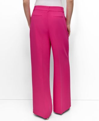 Women's Aero Crepe High Rise Wide-Leg Pants 