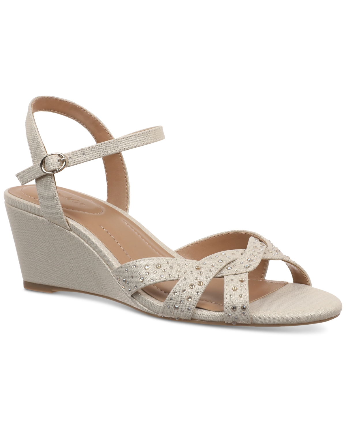 Women's Greyy Wedge Sandals, Exclusively at Macy's - Pltino Met