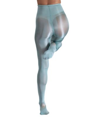 Women's Lustrous Silky Shiny 40 Denier Semi-Opaque High-Waist Pantyhose Tights SKU11003-BL	