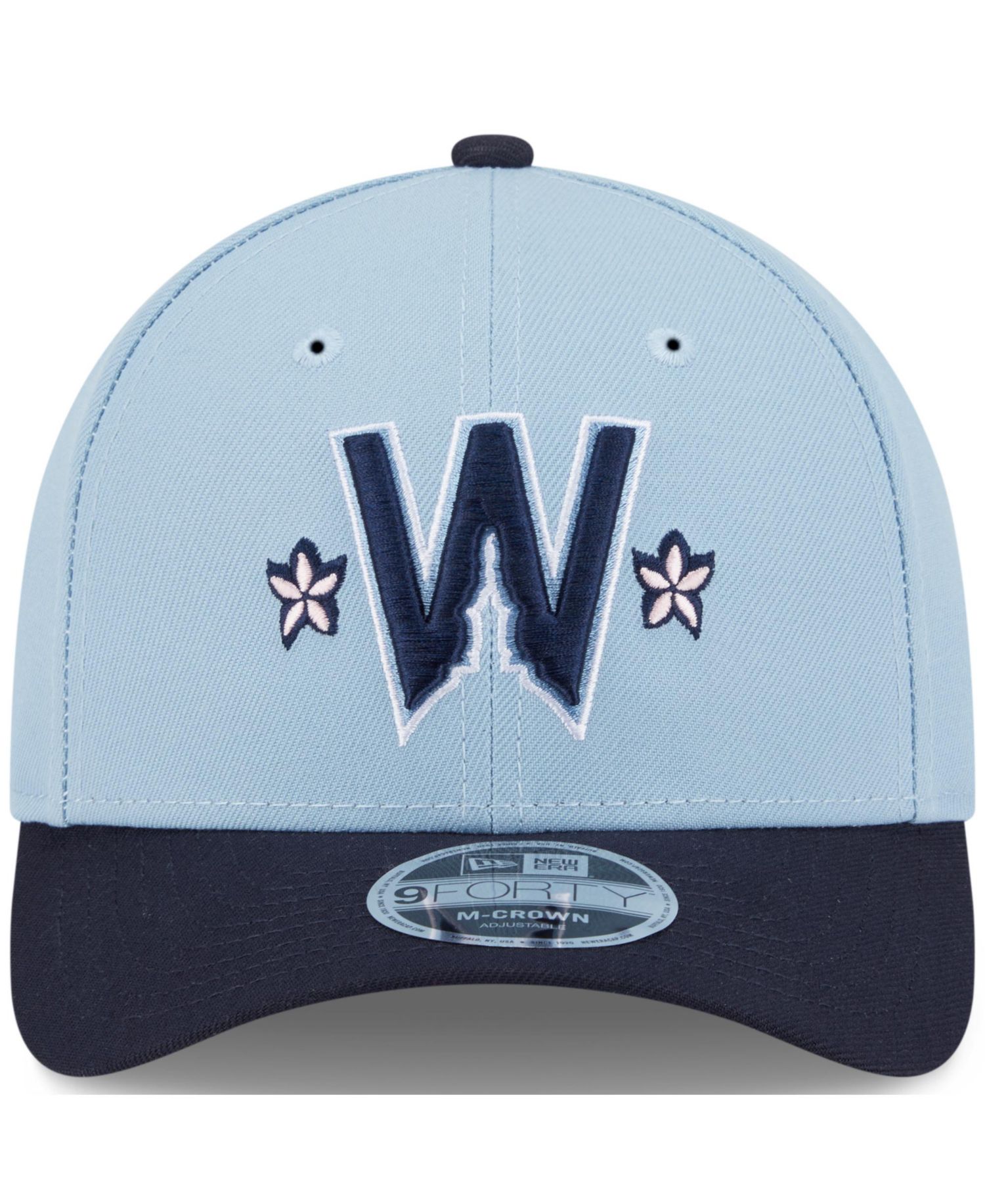 Men's Black Washington Nationals 2025 City Connect 9FORTY M-Crown Adjustable Hat
