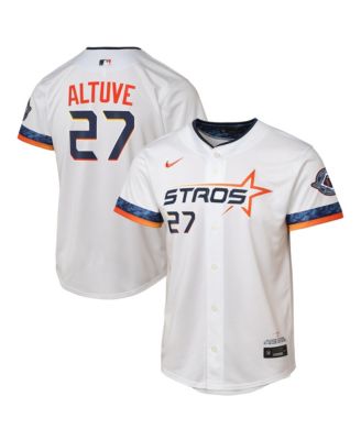 Nike - Big Boys and Girls Jose Altuve White Houston Astros 2025 City Connect Limited Player Jersey
