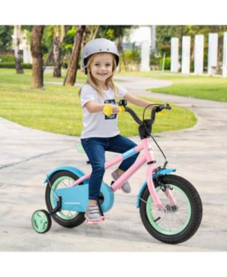 12-Inch Kids Bike with Adjustable Handlebar and Saddle, Lightweight Desig