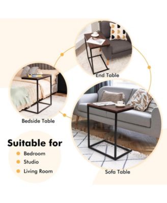 26 Inch Beside Sofa Laptop Holder End Stand Desk