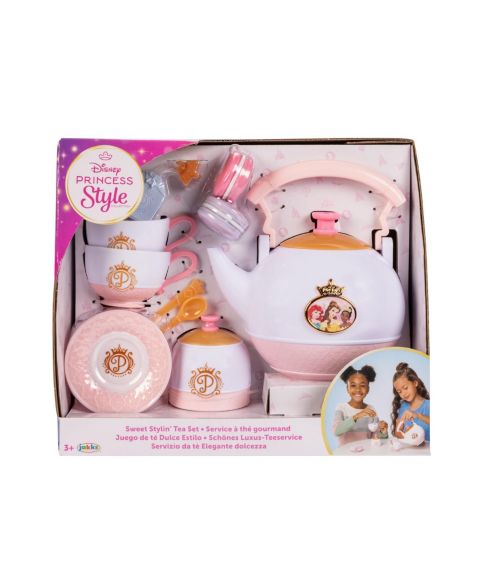 Детские игрушки Disney Princess Sweet Stylin' 7-Piece Tea Set, Ages 3+