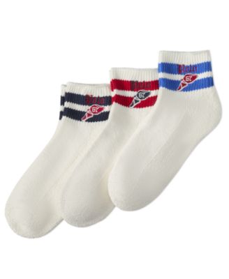Polo Ralph Lauren - Men's 3-Pk. Run Club Quarter Socks