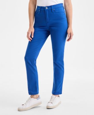 Style & Co Plus Size High-Rise Straight-Leg Pants, Exclusively at Macy's