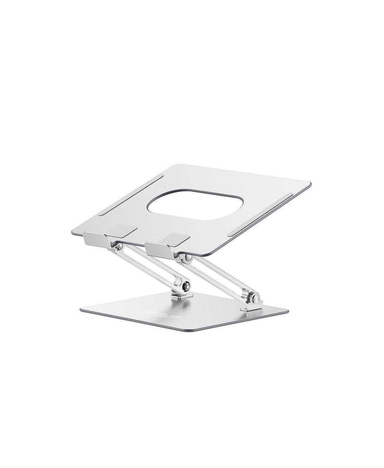 Ergonomic Laptop Stand & Adjustable Aluminum Riser | Desk Computer Holder for 10-16" Laptops (MacBook Pro/Air/Dell/HP) | Portable Foldable Design