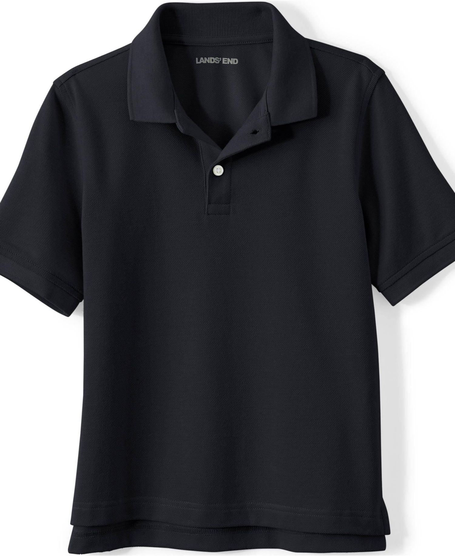 Kids Short Sleeve Mesh Polo Shirt