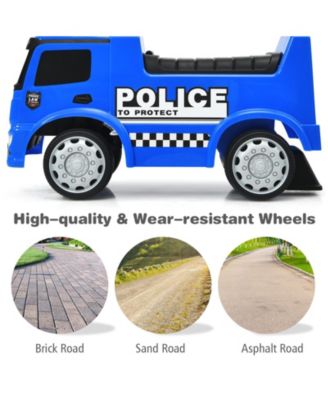 Mercedes-Benz Licensed Kids Ride-On Push Police Car with Horn and Siren Sounds