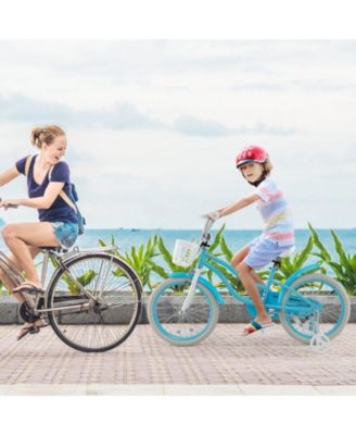 18-Inch Kids Bike with Dual Brakes and Adjustable Seat, Lightweight for Ages 3-8