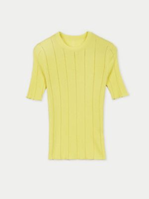 Women's Ajour-Knit Cashmere Silk Top