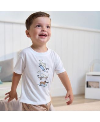 Toddler Boys 2-Piece Pajama Shorts Set