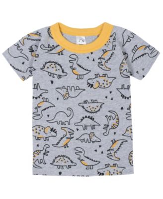 Toddler Boys Snug Fit Cotton Pajama Set, 4-Piece