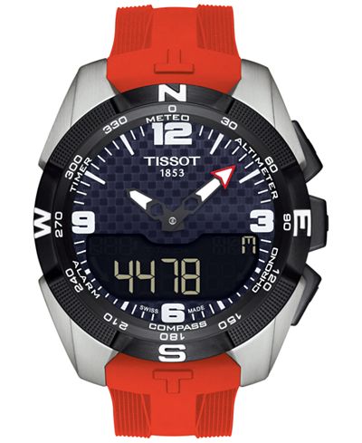 tissot synchronize analog and digital time