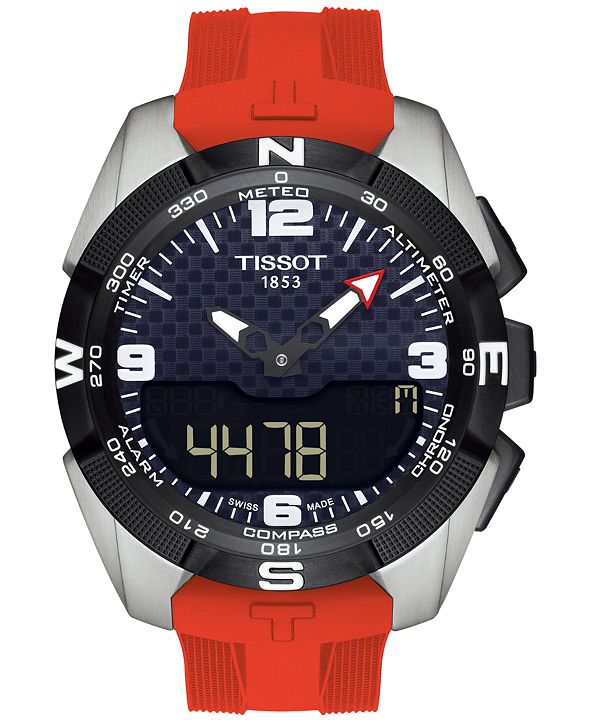 tissot t touch titanium strap