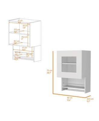 Accent Cabinet with 2 Shelves – Stylish Storage