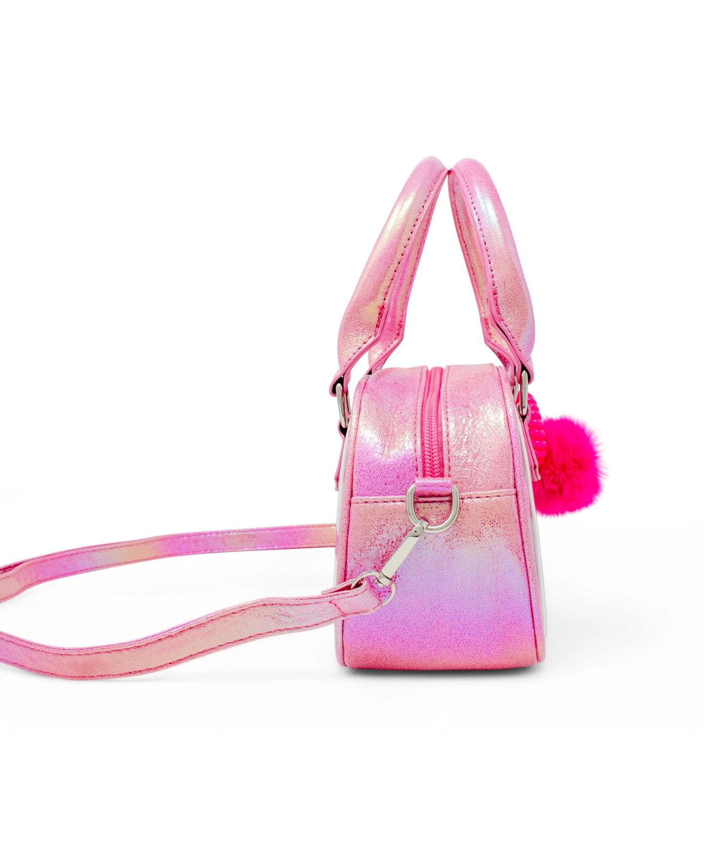 Сумка Tiny Treats + Zomi Gems Game Day Glam Clear Crossbody Handbag, Hot Pink для девочек, цвет: Розовый, вариант 1 — фото 2