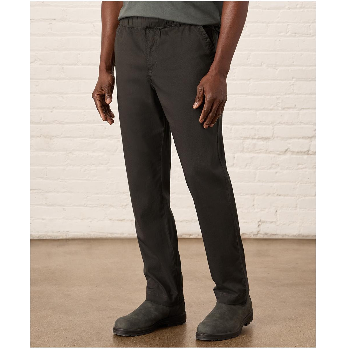 Men's Organic Cotton Daily Twill Midweight Pant - 32" Inseam - Ochre