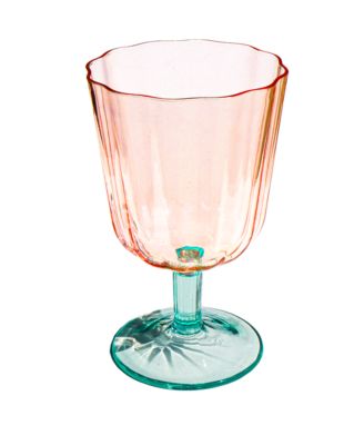 Vines Etch Jumbo Glasses, Set of 6