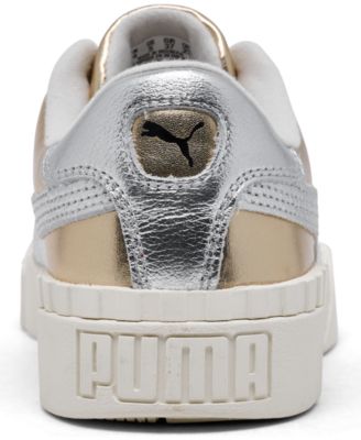 Big Girls Cali Mixed Metals Casual Sneakers from Finish Line