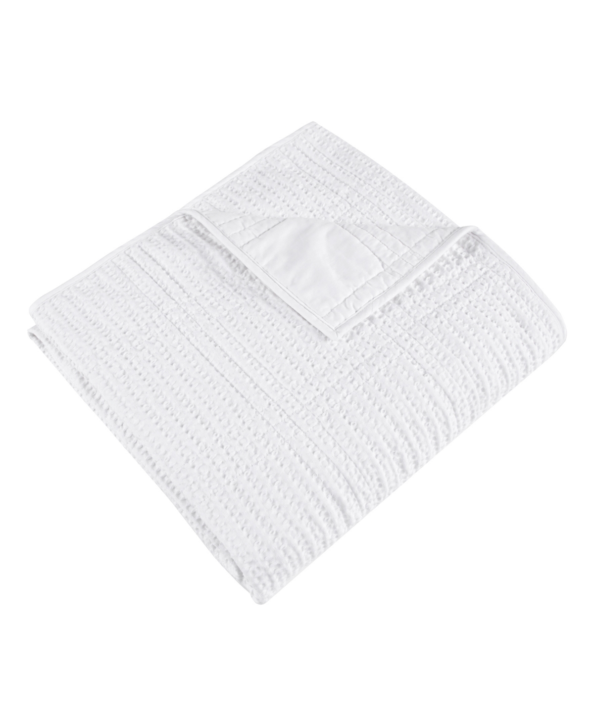 Levtex Cloud Waffle Textured Quilted Throw, 50" X 60"
