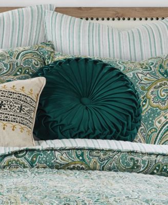 Kimpton Button Tufted Decorative Pillow, 16" Round