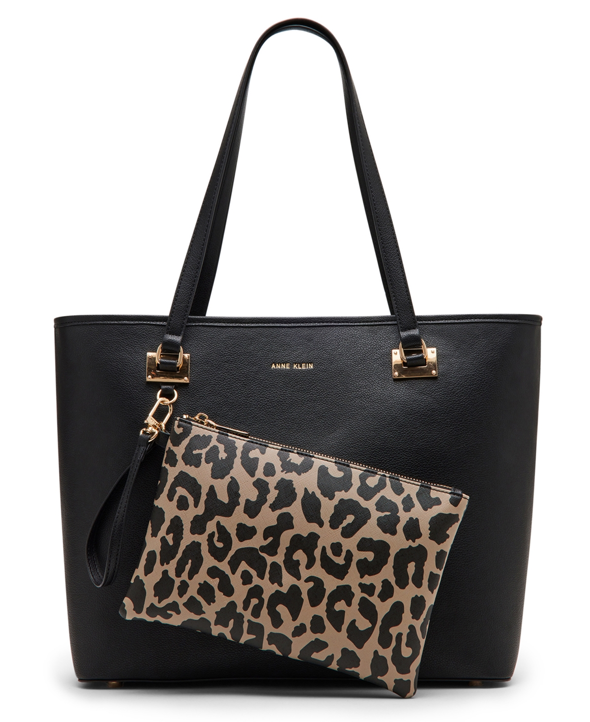 Women's Work Tote with Pouch - Leopard
