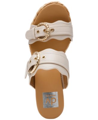 Women's Elio Double Buckle Wedge Sandals