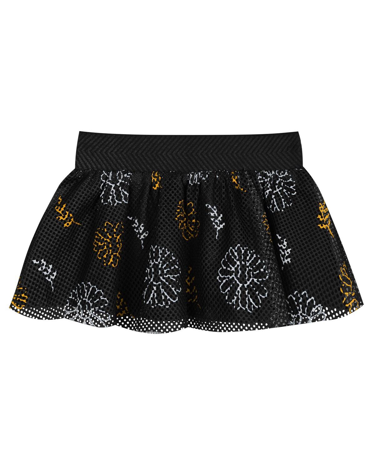 Outerstuff Baby Boys And Girls 3-piece White Pittsburgh Pirates Sweet Catcher Headband Skirt Set In White
