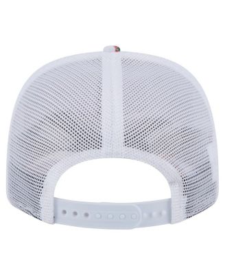 Men's White San Francisco 49ers Adventure Flamingo Pattern 9SEVENTY Stretch-Snap Hat