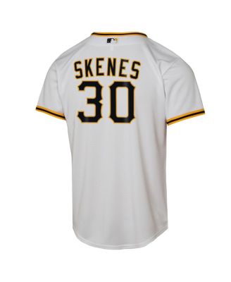 Big Boys and Girls White Paul Skenes Pittsburgh Pirates Home Replica Player Jersey