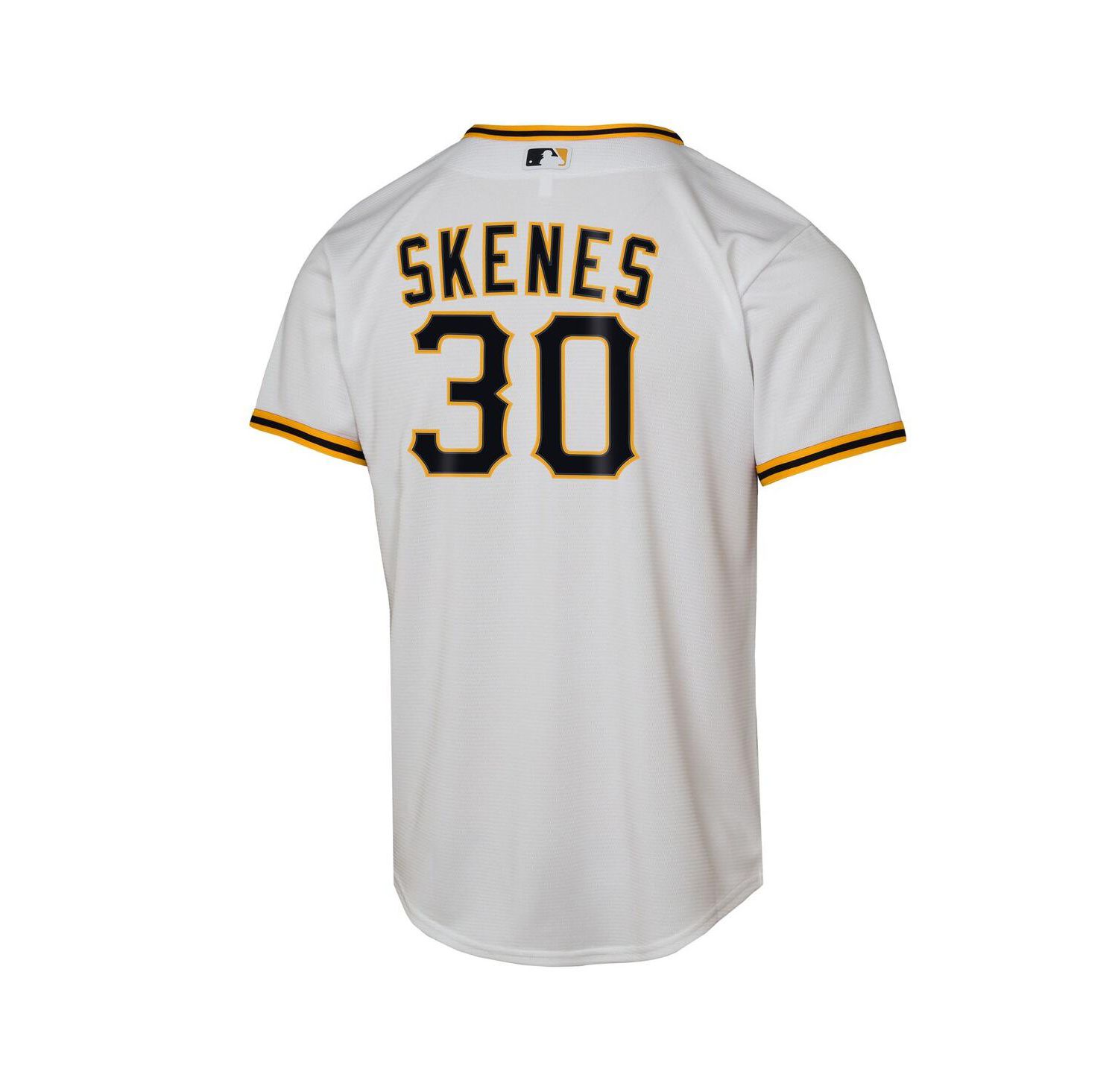 Big Boys and Girls White Paul Skenes Pittsburgh Pirates Home Replica Player Jersey