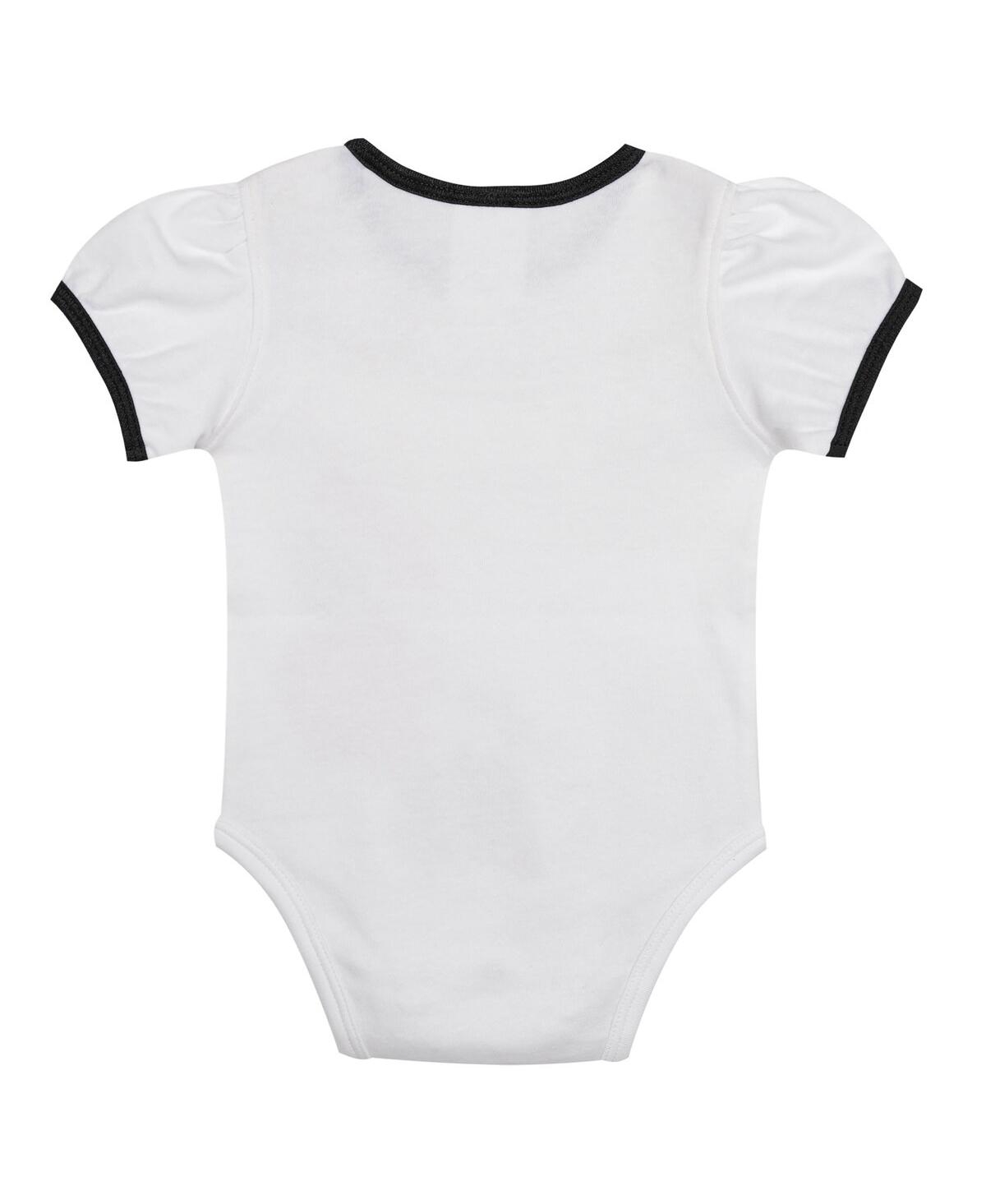 Outerstuff Baby Boys And Girls 3-piece White Pittsburgh Pirates Sweet Catcher Headband Skirt Set In White