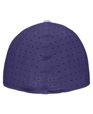 Men's Purple TCU Horned Frogs On-Field True Performance Baseball Fitted Hat