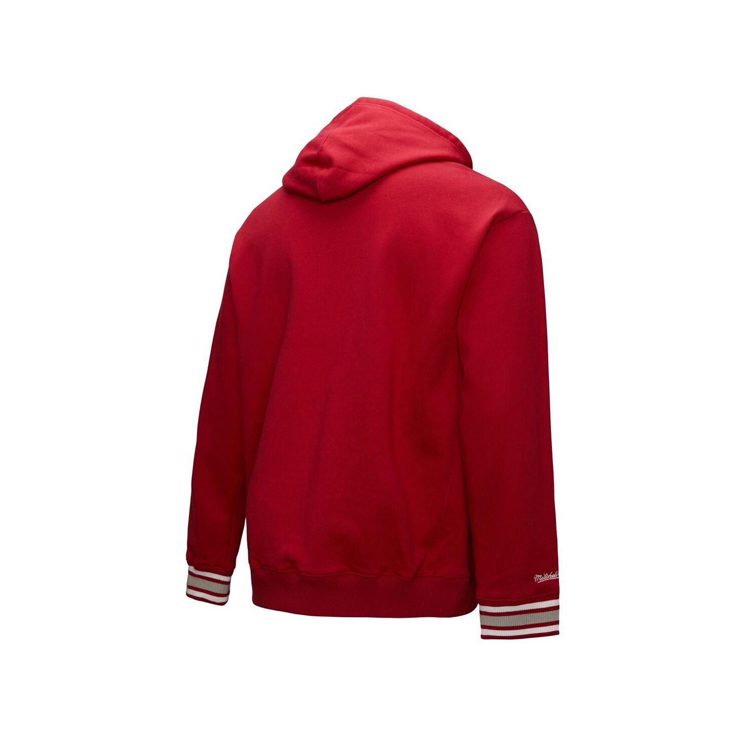 Men's Crimson Alabama Crimson Tide Chainstitch Fleece Pullover Hoodie