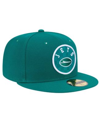 Men's Green New York Jets Checkered 59FIFTY Fitted Hat