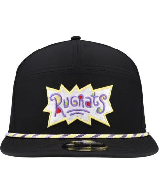 Men's Black Rugrats Rope Trucker 9FIFTY Snapback Hat